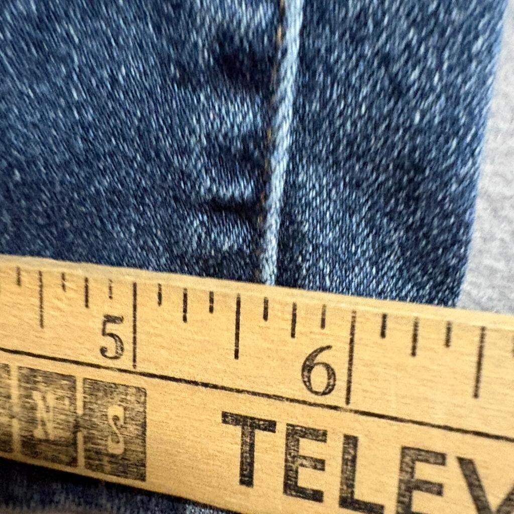 Rock and Republic FIXX Skinny Jeans Womens 16M Blue Denim Distressed R013937