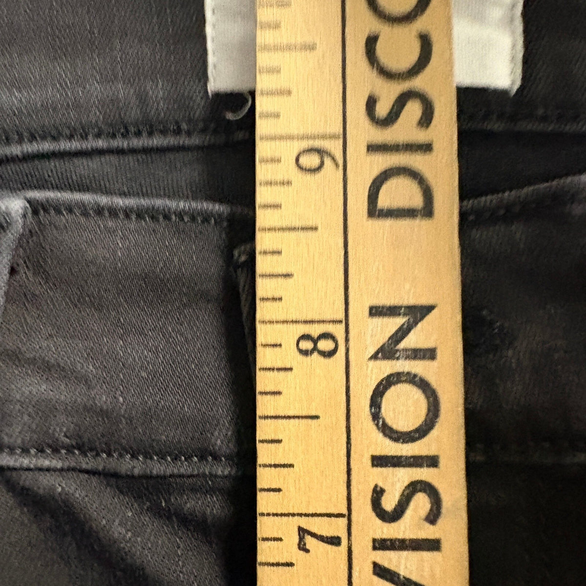 FRAME Le Skinny De Jeanne Jeans Womens 25 Black Raw Raw Hem Ankle Denim Stretch