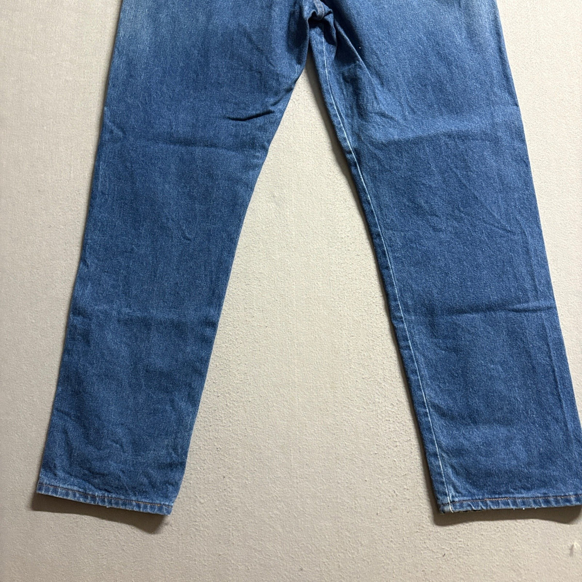 Vintage Wrangler Jeans Mens 38x34 Made in USA 31MWZPW High Rise Blue Denim Pants