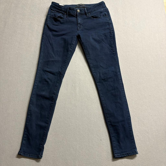 Mavi Alexa Mid Rise Skinny Jeans Womens 29/30 Dark Wash Blue Stretch Denim