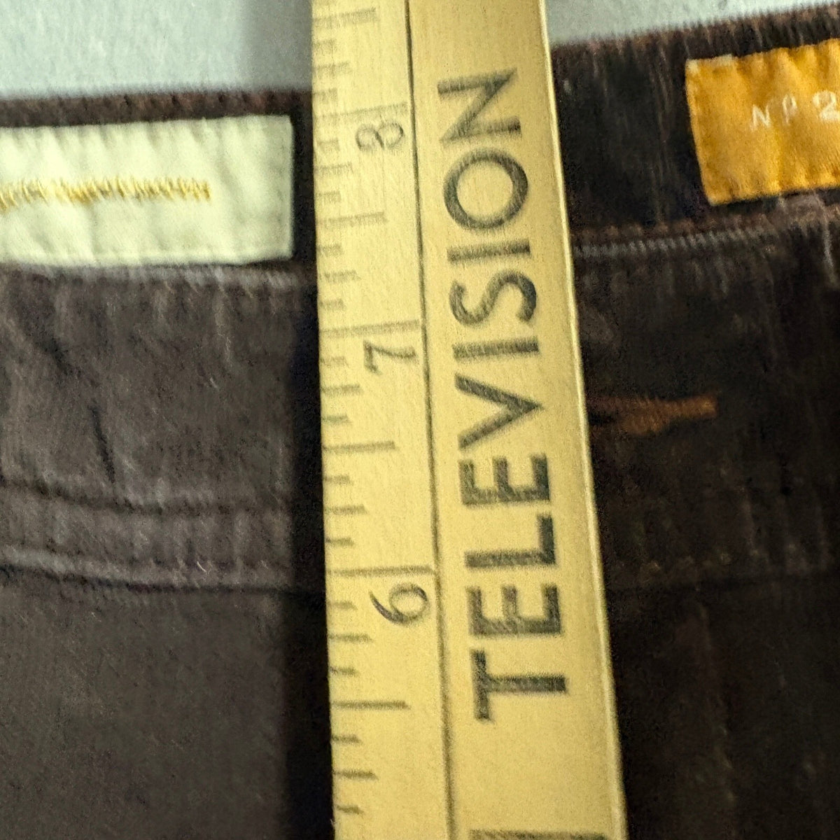 Pilcro and the Letterpress Corduroy Jeans Womens 27 Brown Serif Skinny Pants