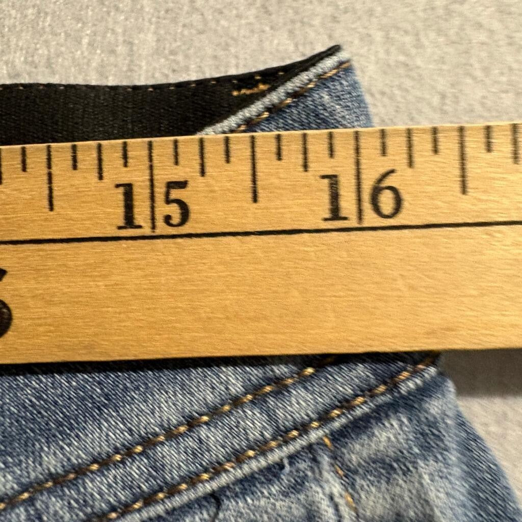 Democracy Ab Technology Skinny Jeans Womens Size 12 Blue Stretch Denim