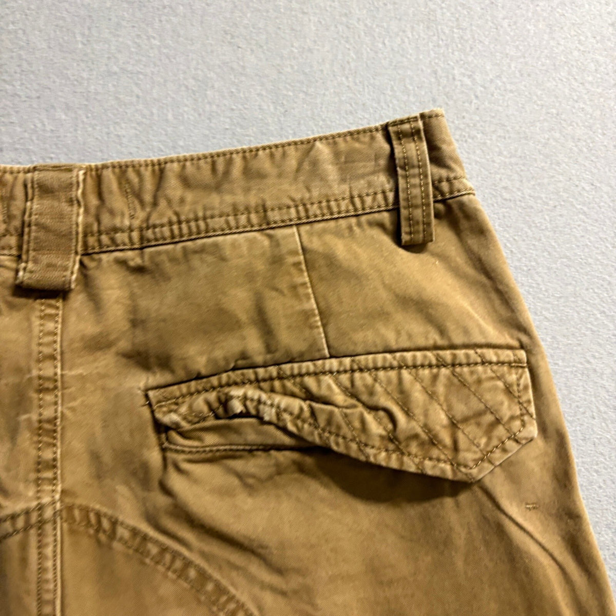 Old Navy Mens Cargo Pants 31x30 Tan Brown Tactical Utility Heavy Canvas Cotton