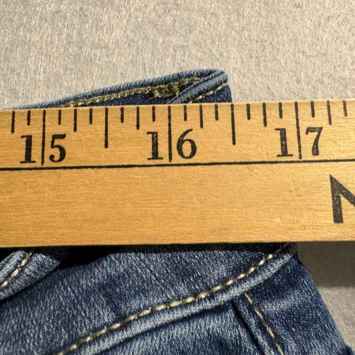 Fashion Nova Two Tone Skinny Jeans Womens Size 16 Blue High Rise Stretch Denim