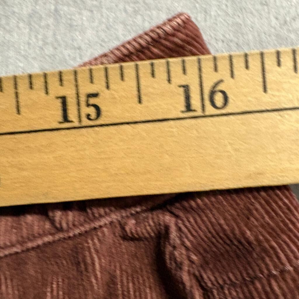 Bandolino Corduroy Pants Womens 6 Brown Stretch Bootcut Flare Cotton Blend