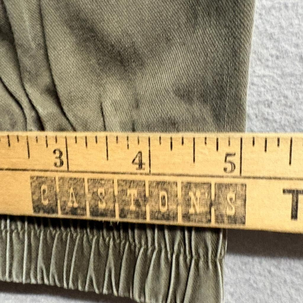 A New Day Jogger Pants Womens XS Olive Green Lyocell Cotton Elastic Waist