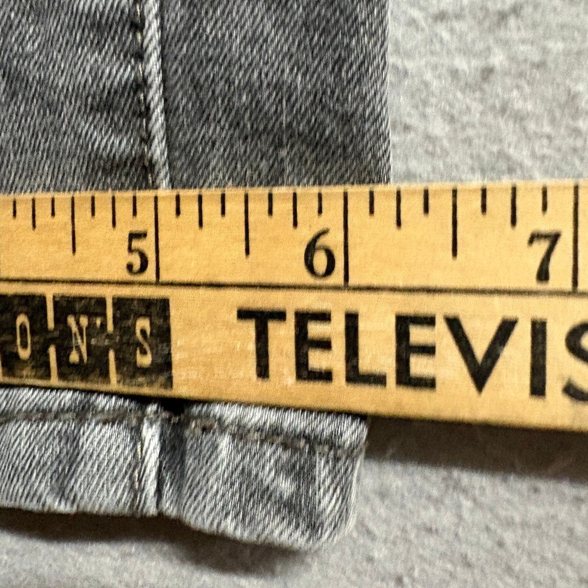 Indigo Wisdom Original Mens Jeans Size 30x30 Gray Slim Straight Stretch Denim