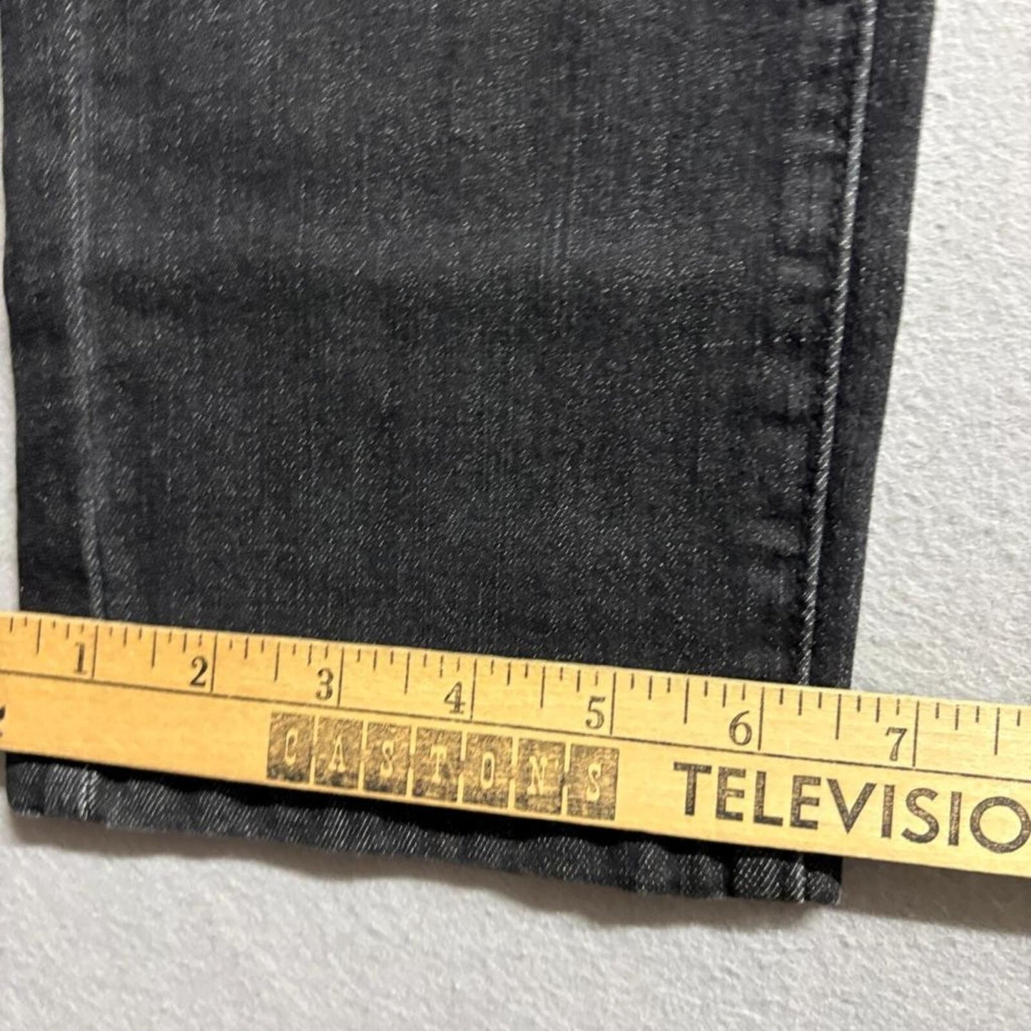 Kenneth Cole New York Slim Fit Jeans Mens 28x30 Black Stretch Denim NWT