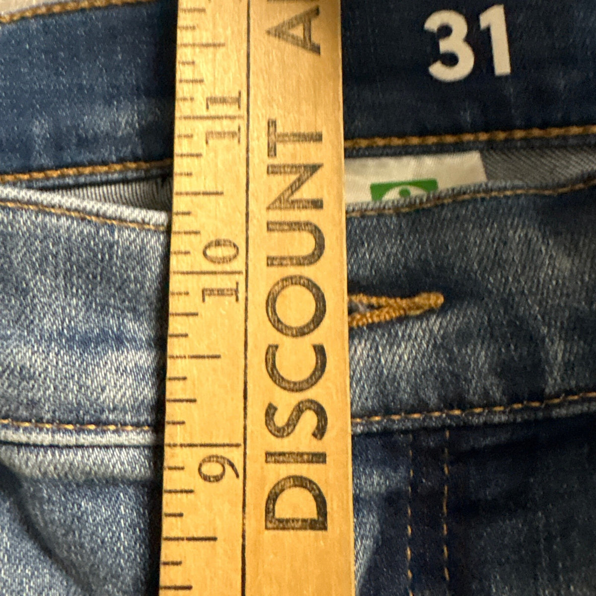 J.Crew Toothpick Skinny Jeans Womens 31 Blue Denim Stretch Ankle Inseam 28