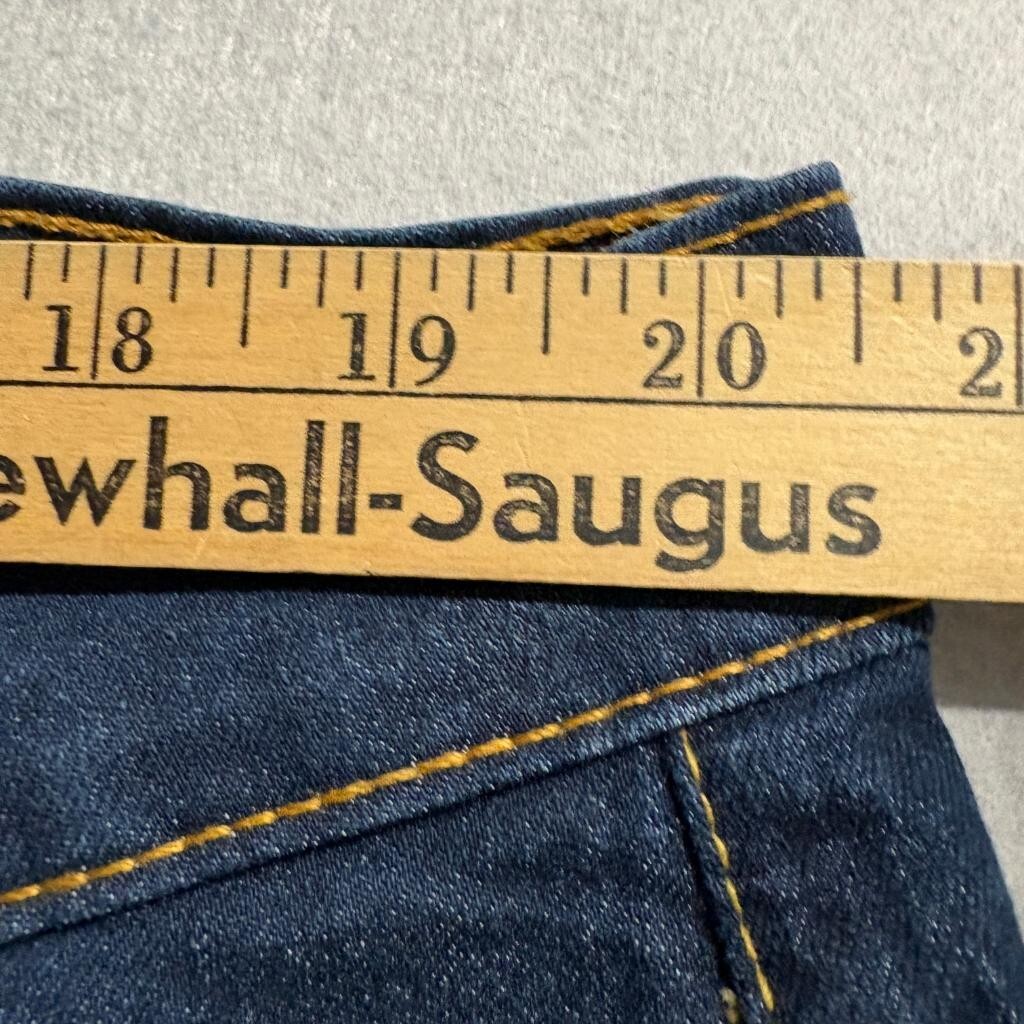 Beverly Hills Polo Club Jeans Mens 42x32 Blue Stretch Denim Straight Leg