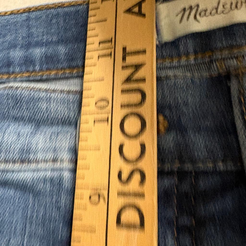 Madewell 10 High Rise Skinny Jeans Womens Size 29 Blue Denim Stretch