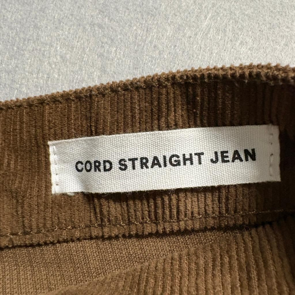 Cotton On Cord Straight Jean Womens Size 6 US Brown Corduroy High Rise Pants