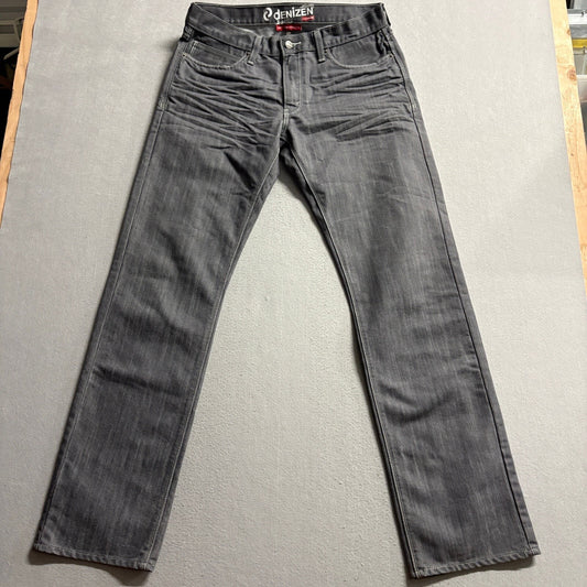 Denizen from Levis 218 Slim Straight Jeans Mens 34x34 Gray Denim Pants