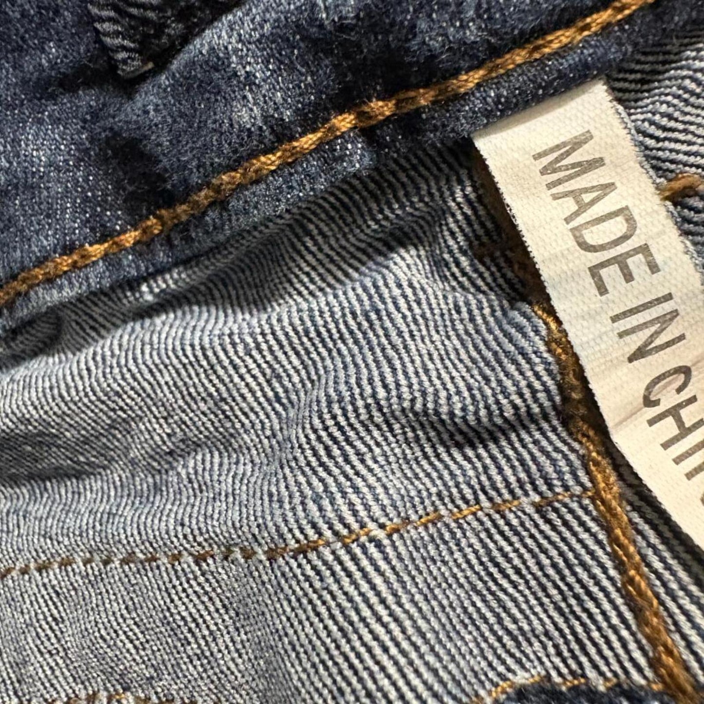 I&M Jeans Womens Size 5 Blue Denim Skinny Stretch Low Rise Dark Wash