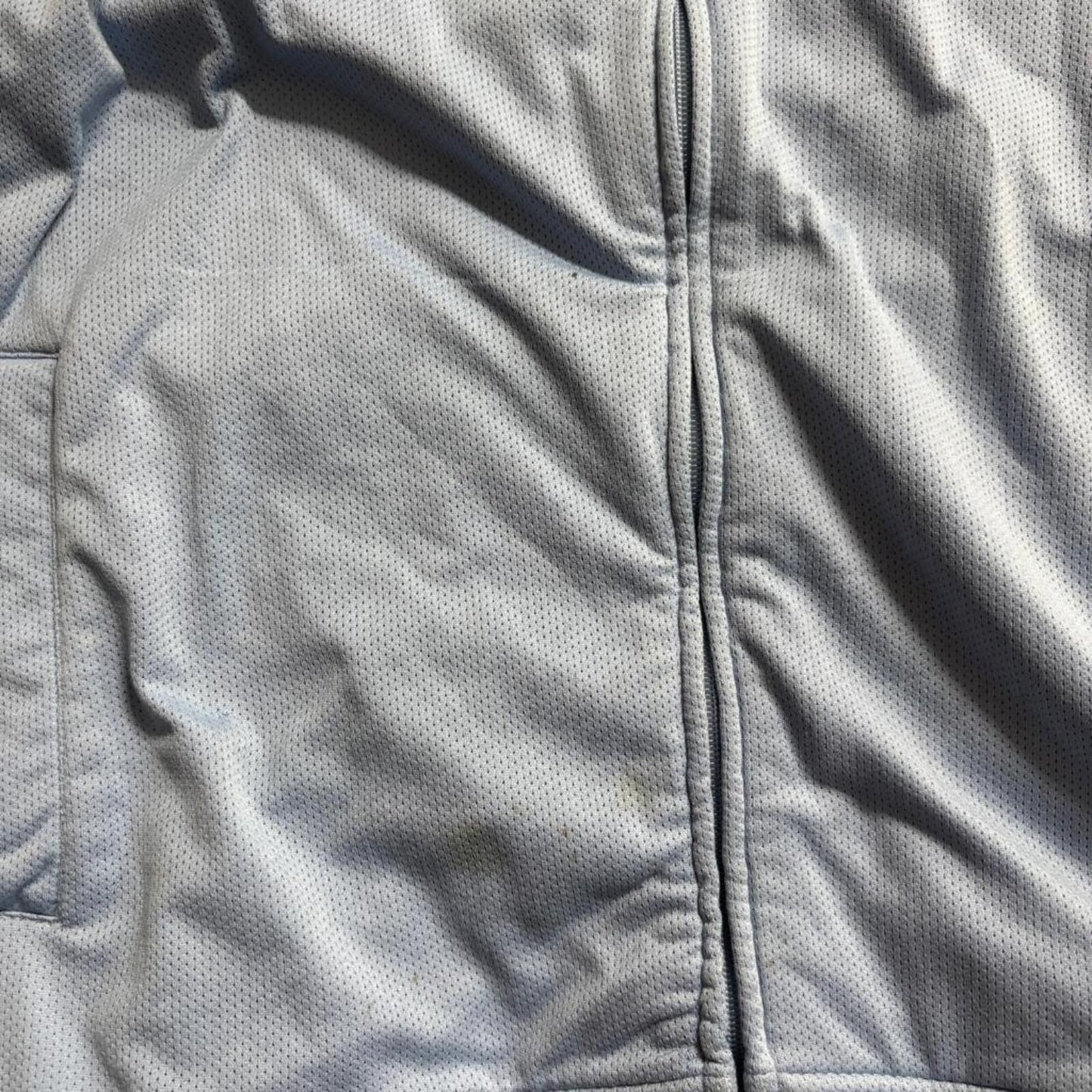 Ecko Unltd Track Jacket Mens XL Blue Full Zip Rhino Logo Y2K Streetwear