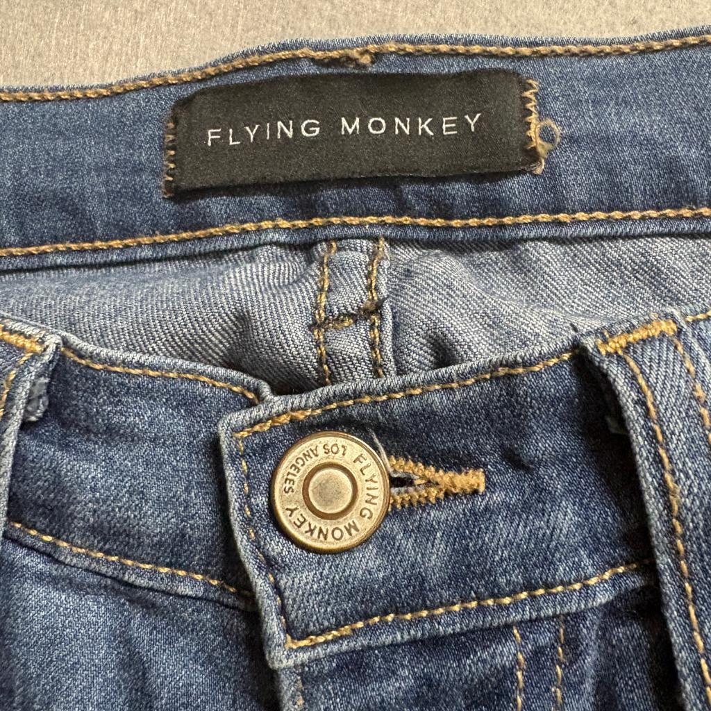 Flying Monkey Skinny Jeans Womens Size 25 Blue Denim Medium Wash Stretch L9933M