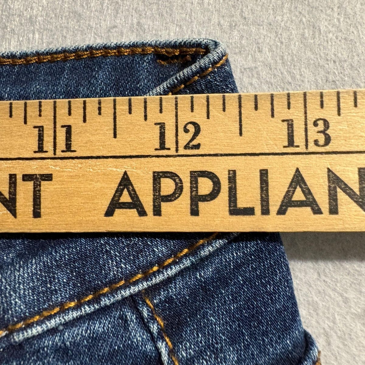 Bobore Flare Jeans Womens Size 28 Blue Denim Stretch Bell Bottom Pants New