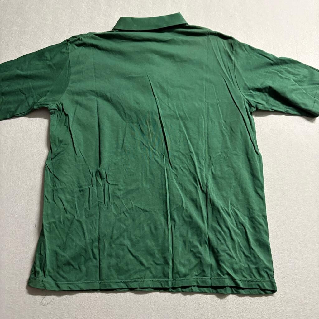Knightsbridge Polo Shirt Mens XL Green Short Sleeve Pocket Vintage Kmart NWT