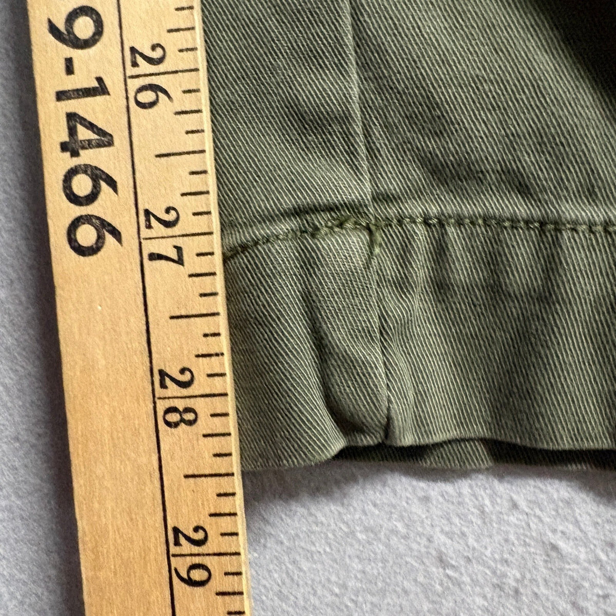 Universal Thread Cargo Pants Womens 17 Green Wide Leg High Rise Utility Cotton