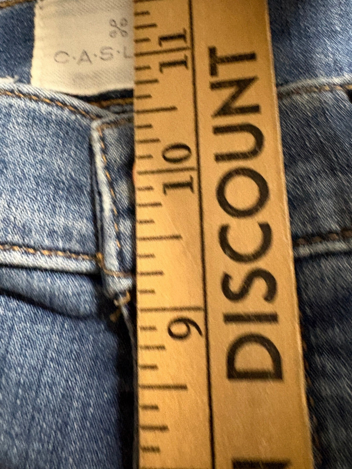 Caslon Womens High Rise Skinny Jeans Size 29 Medium Wash Fray Released Raw Hem