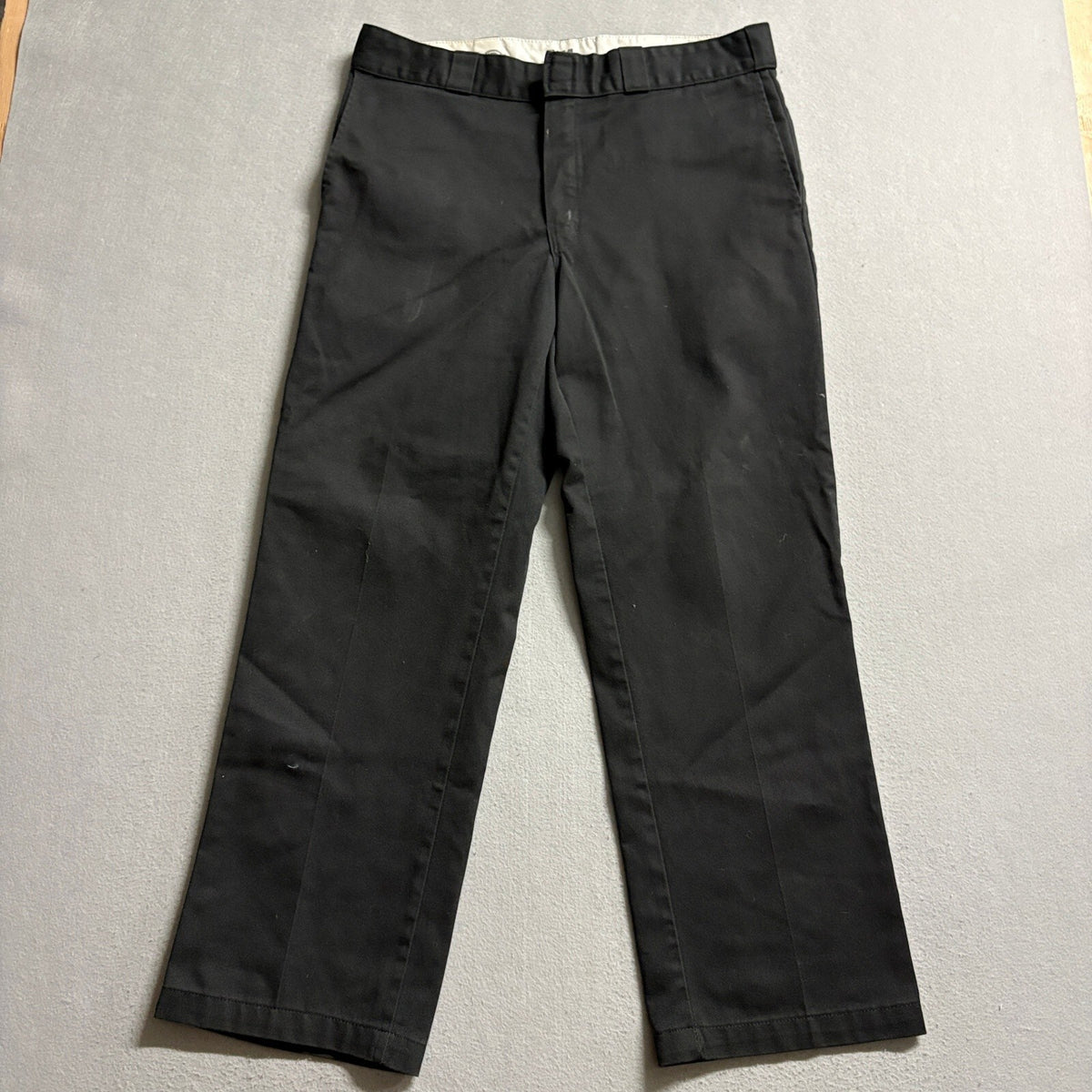 Dickies 874 Original Fit Work Pants Mens 36x30 Black Twill Chino Skate