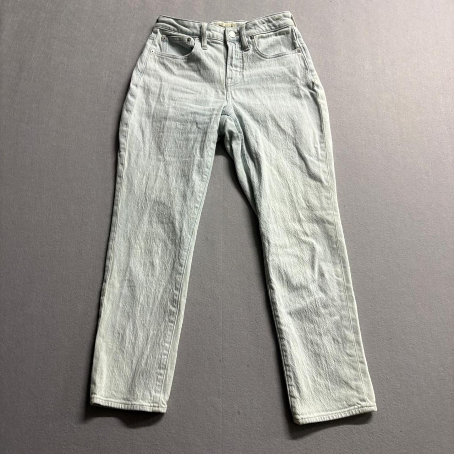 Madewell The Curvy Perfect Vintage Jeans Womens 25P Light Wash Denim Blue