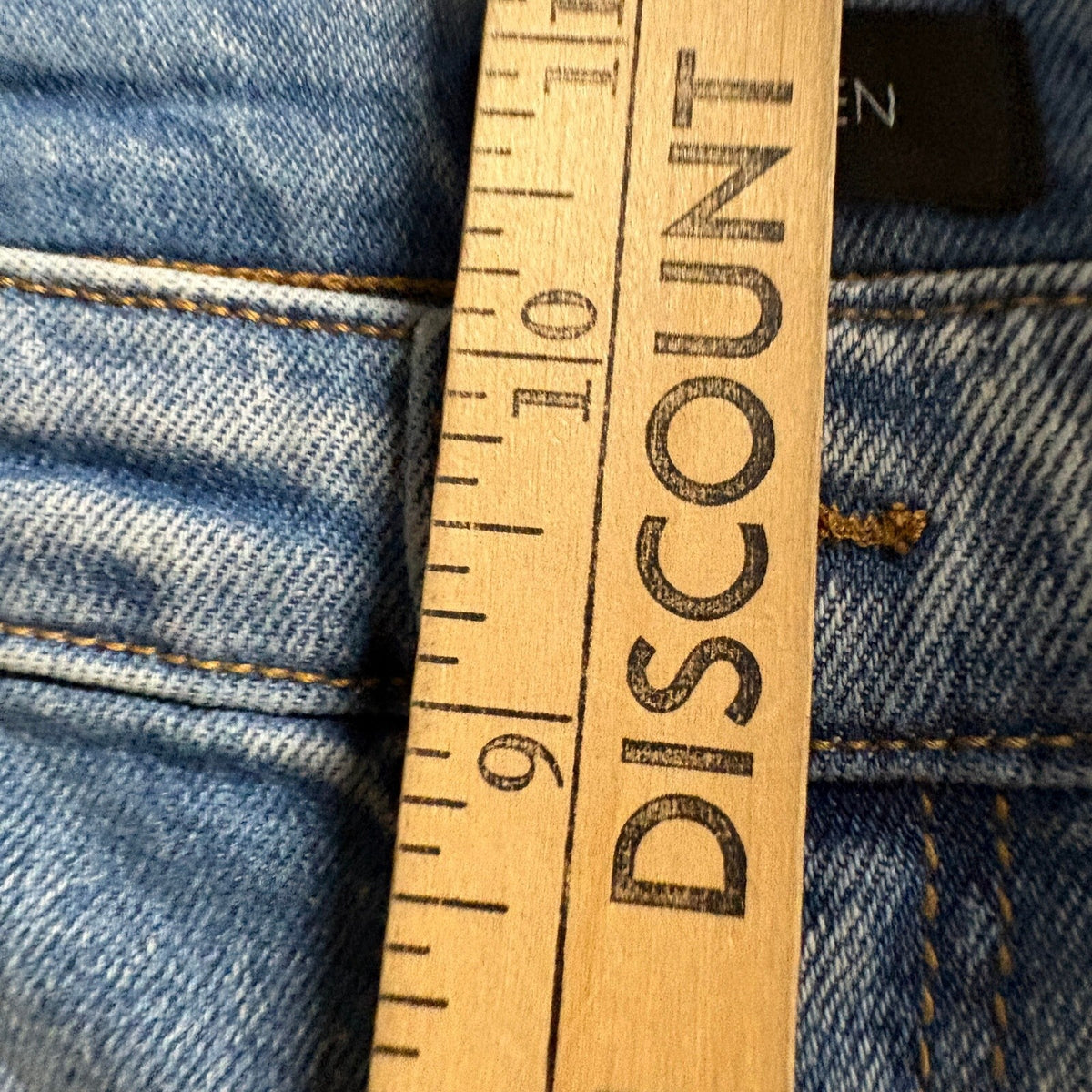 Fashion Nova Men Novamen Distressed Skinny Jeans Blue Denim Ankle Zip Size 32