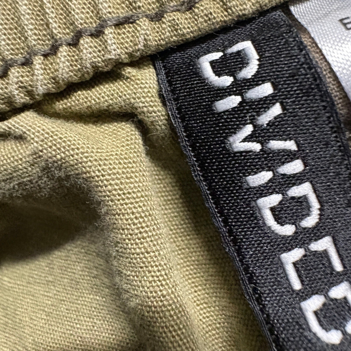 Divided H&M Cargo Pants Womens Size 0 Olive Green Wide Leg High Rise Y2K Cotton