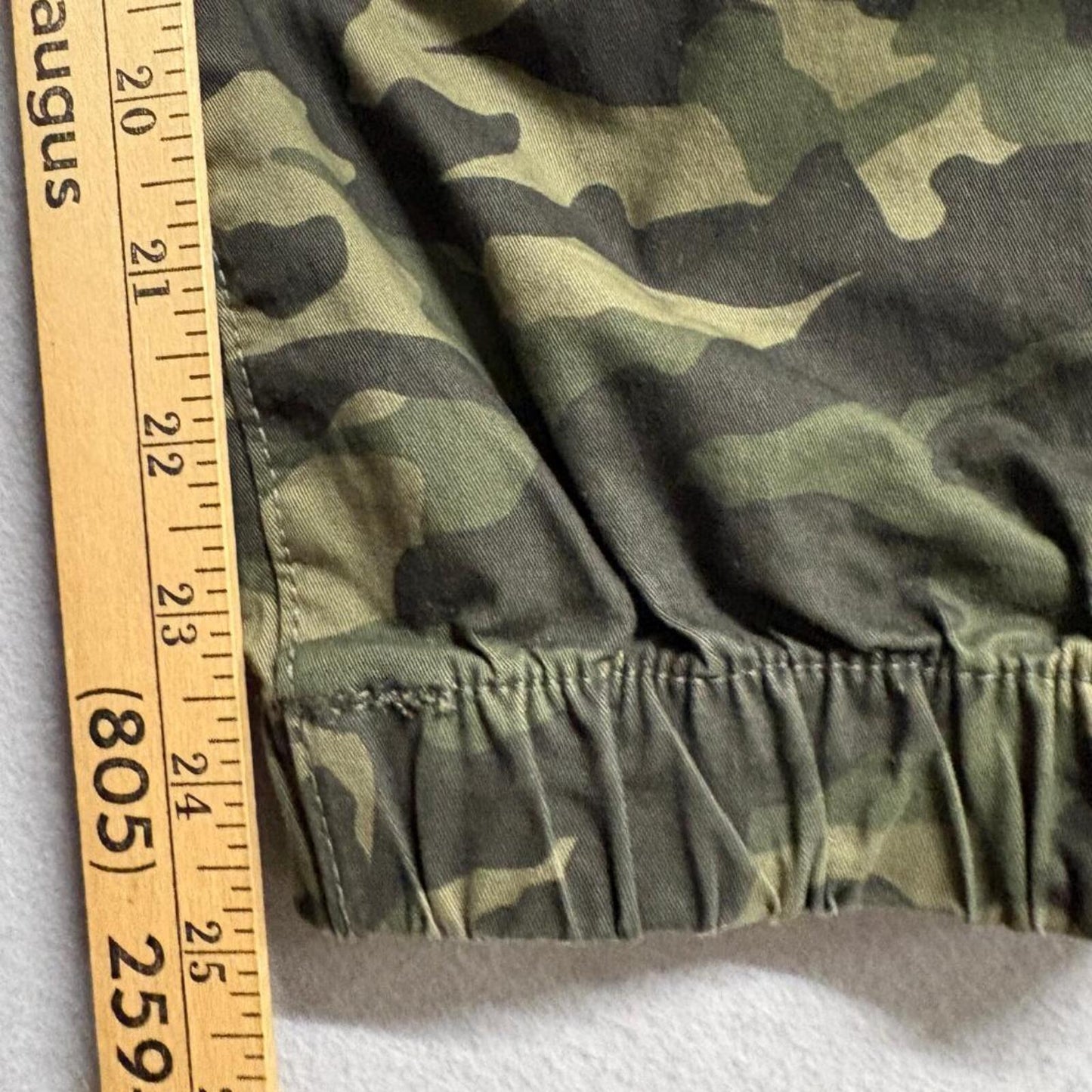 Cotton On Camo Jogger Pants Womens Size US 8 Green Camouflage Side Stripe