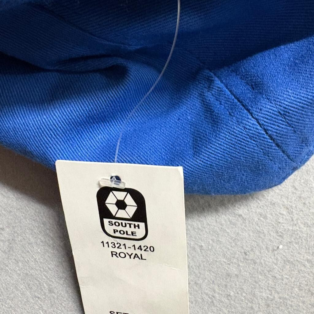 Southpole Authentic Collection Royal Blue Snapback Hat Cap SP Logo Mens