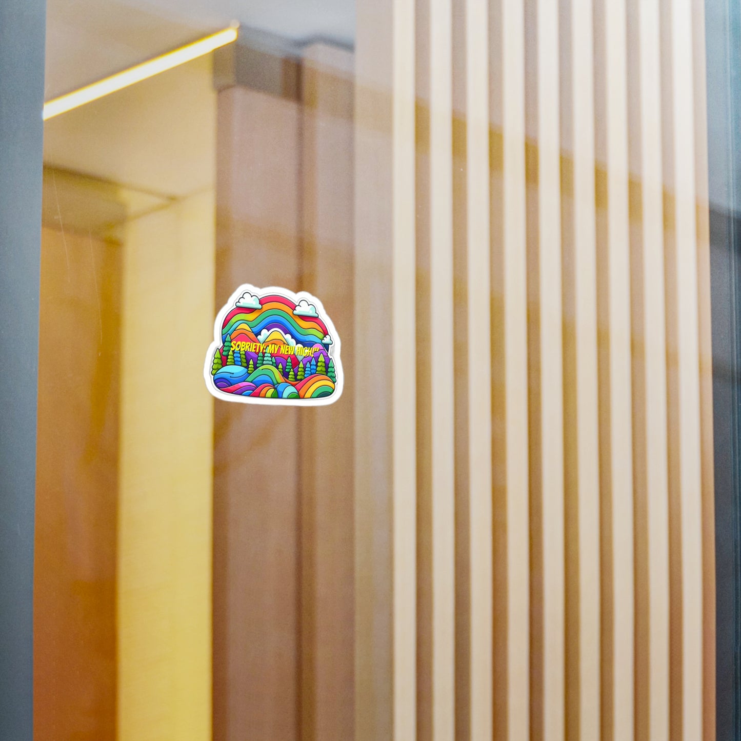 Sobriety My New High – Sobriety Sticker