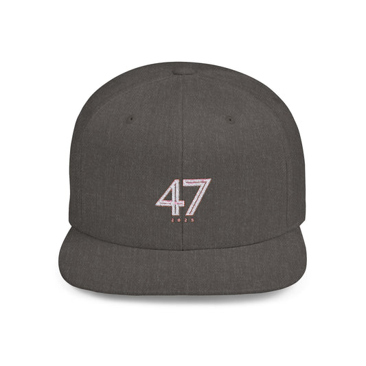 President 47 Year 2025 Flat Bill Snapback