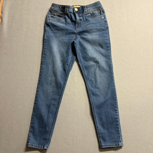 Democracy Ab Technology Skinny Jeans Womens Size 8 Blue Denim Stretch Slimming