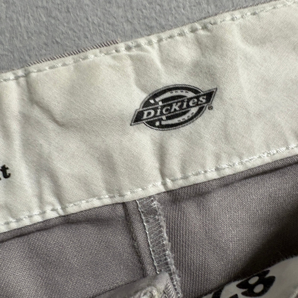Dickies 874 Original Fit Work Pants Mens 36x30 Silver Gray Chino Twill Trousers