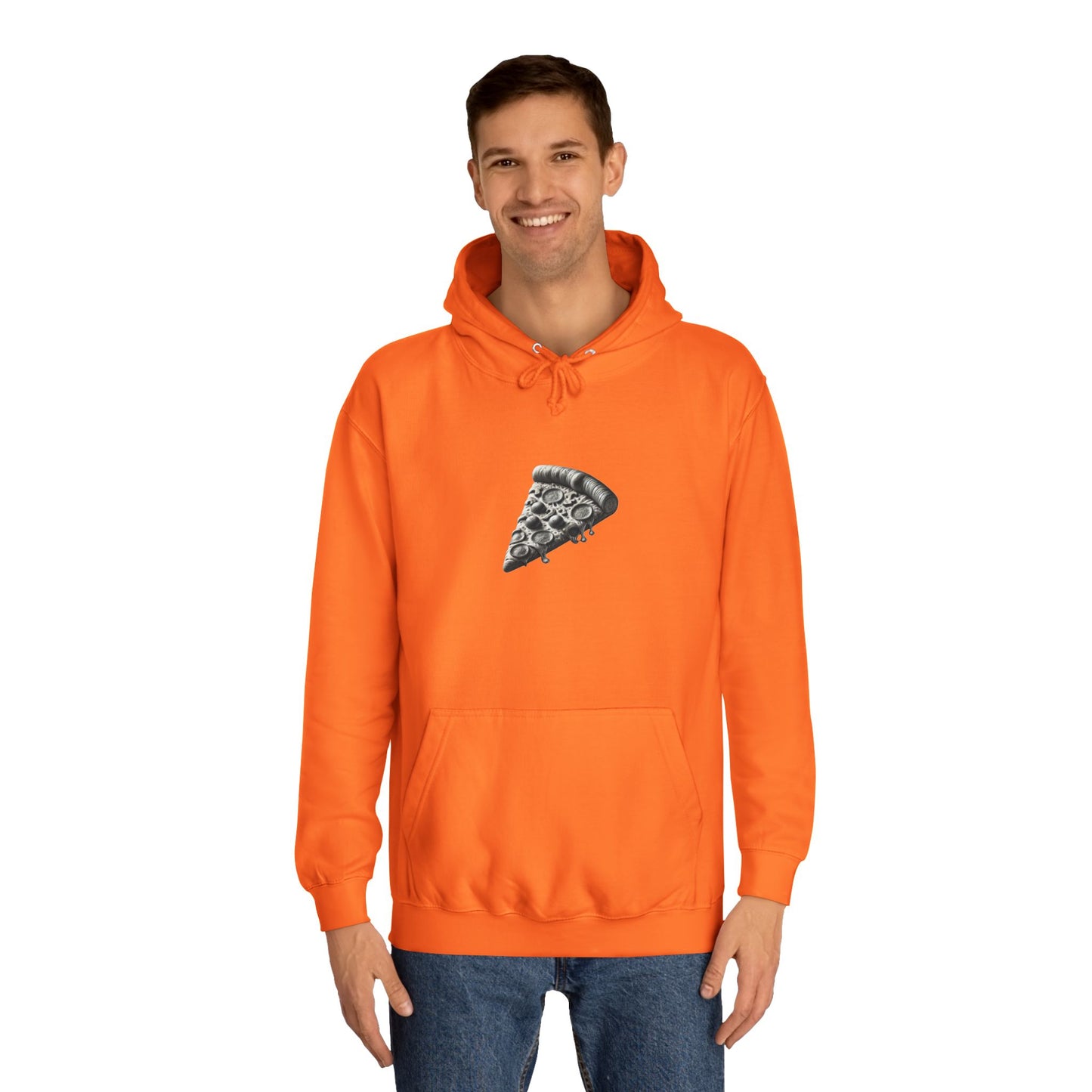 Pizza Slice Unisex College Hoodie