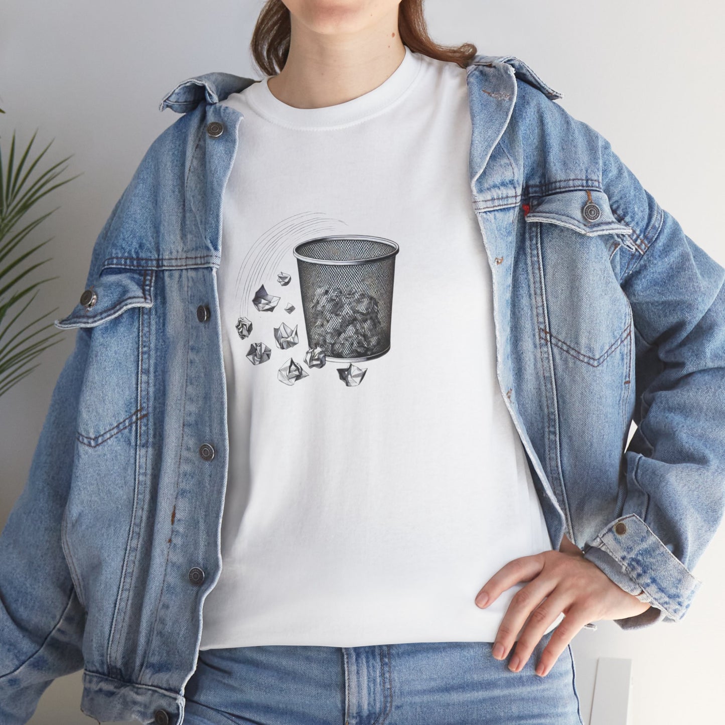 Paper Basket Unisex Heavy Cotton Tee