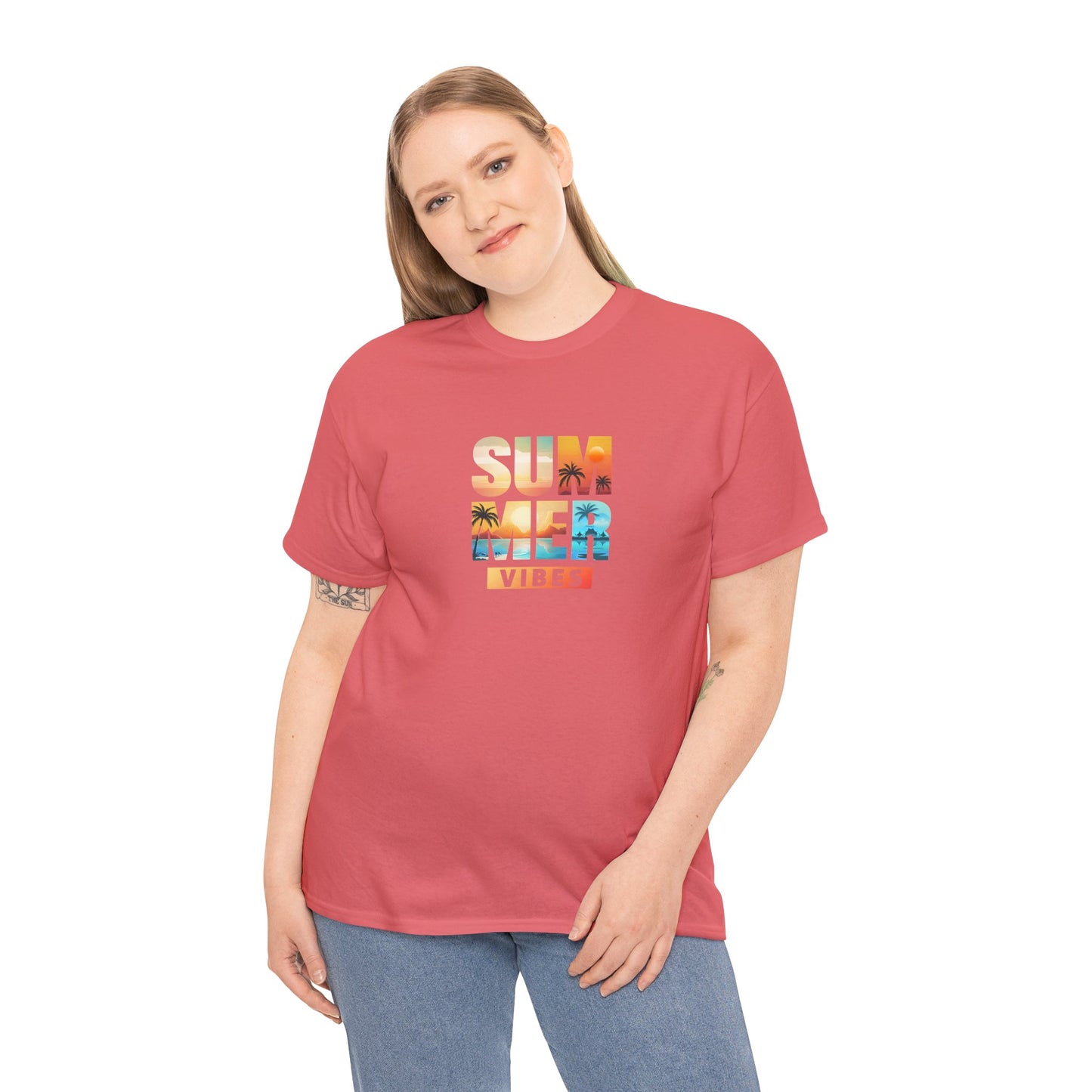 Summer Vibes Unisex Tee T-Shirt Fun Graphic