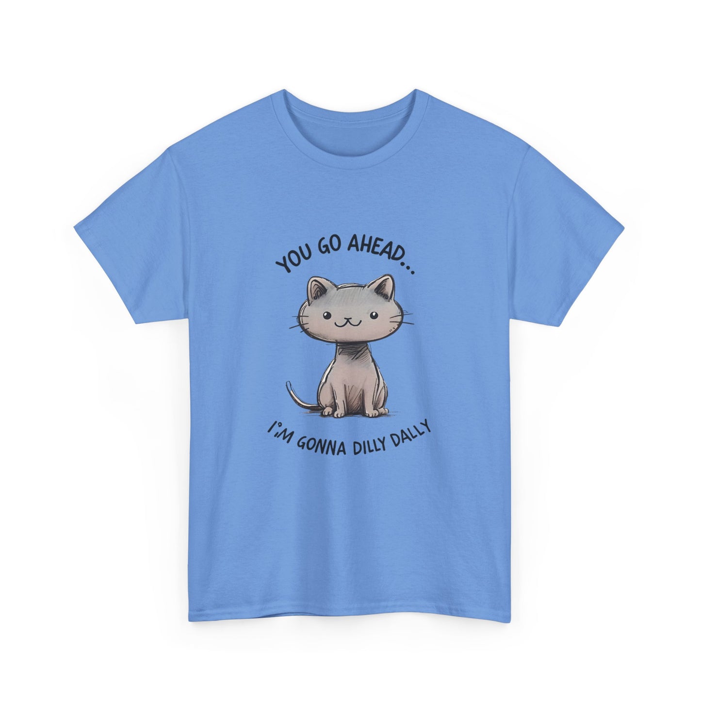 T-Shirt Fun Cat Dilly Dally