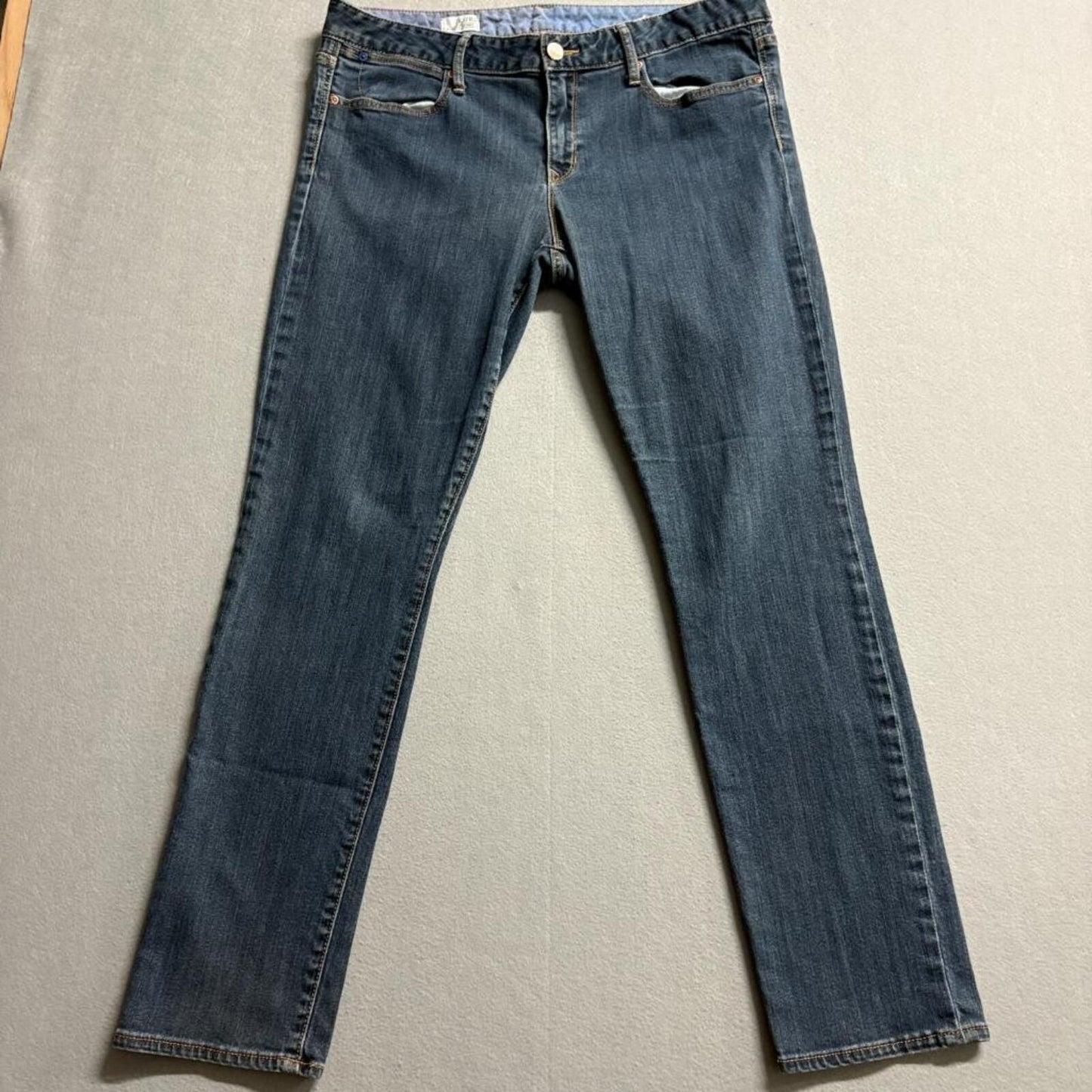 Gap 1969 Always Skinny Jeans Womens 33/16r Blue Denim Medium Wash Stretch