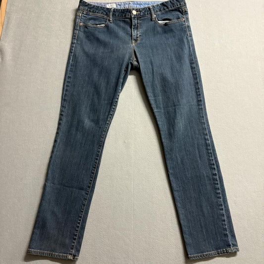 Gap 1969 Always Skinny Jeans Womens 33/16r Blue Denim Medium Wash Stretch