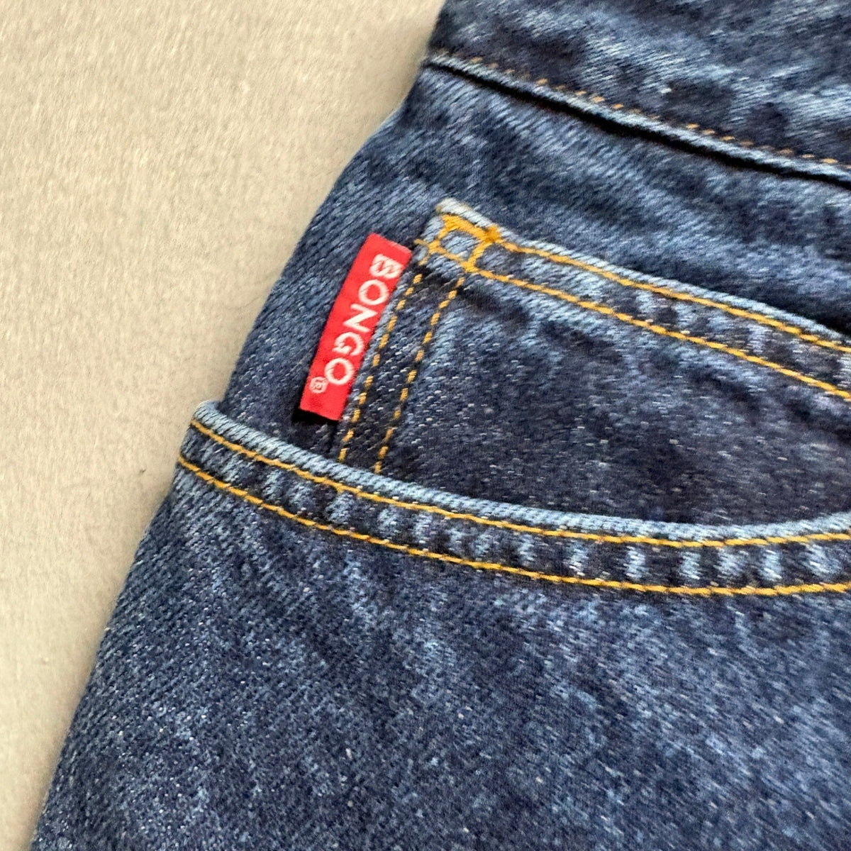 Vintage Bongo Jeans Womens 13 High Rise Tapered Leg Mom Jeans NWT 90s Dark Wash