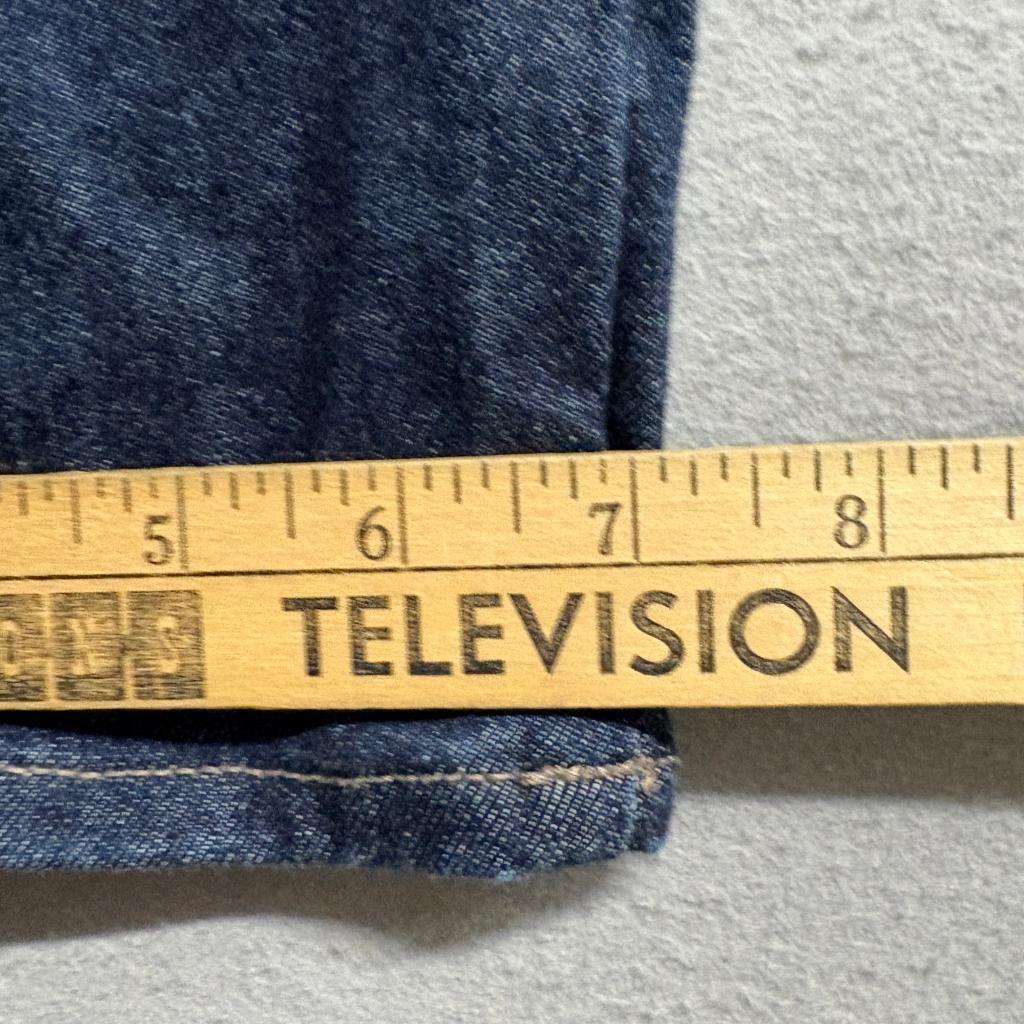 Uniqlo Jeans Womens 29 Dark Wash Blue Denim Straight Leg Stretch Pants
