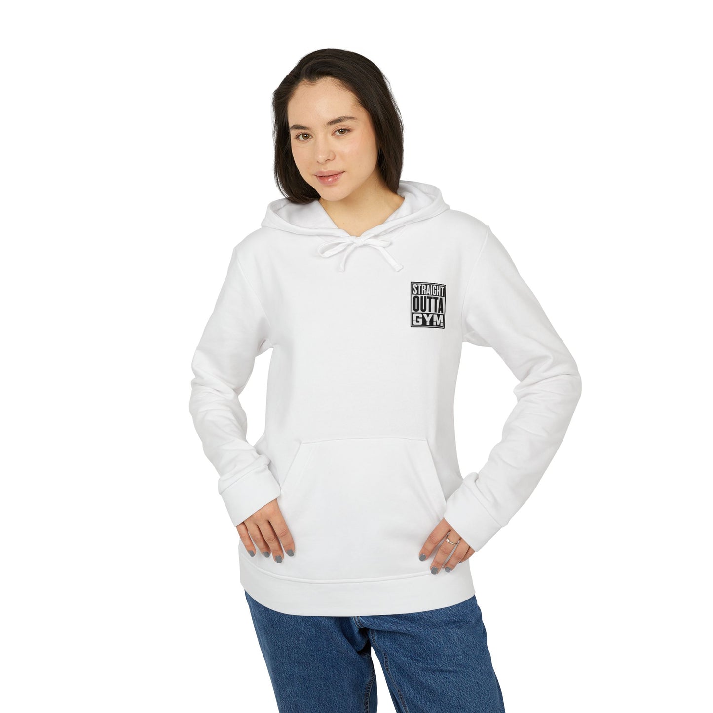 Straight Outta Gym Unisex Fleece Hoodie