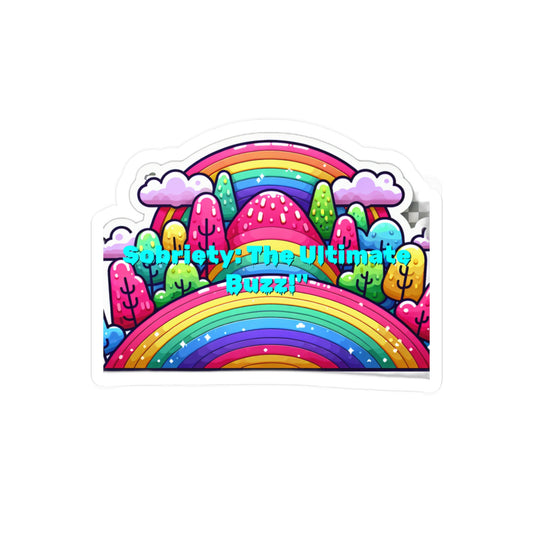 Sobriety The Ultimate Buzz – Sobriety Sticker