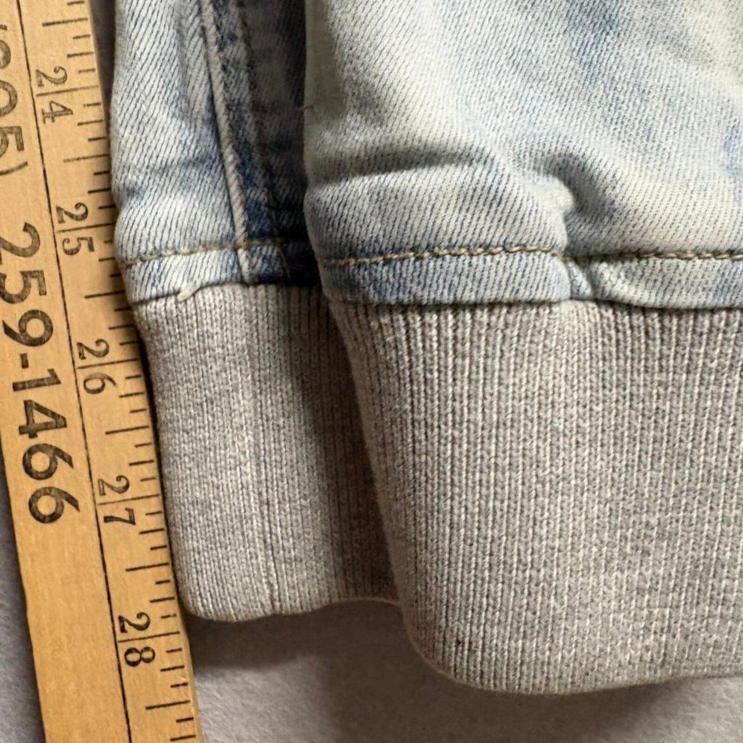 American Eagle Active Flex Denim Joggers Mens Medium Distressed Light Wash Jeans