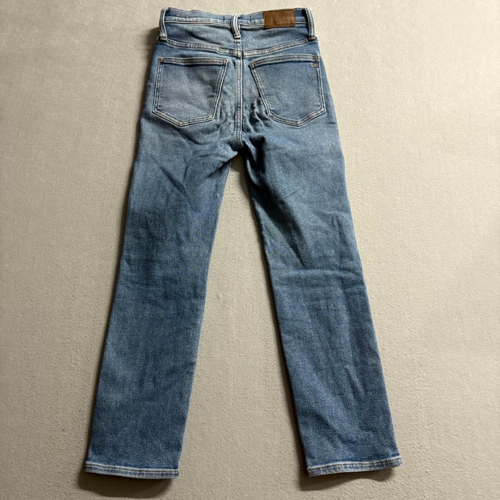 Madewell The Perfect Vintage Jean Womens 25P Petite Blue Stretch Denim Pants