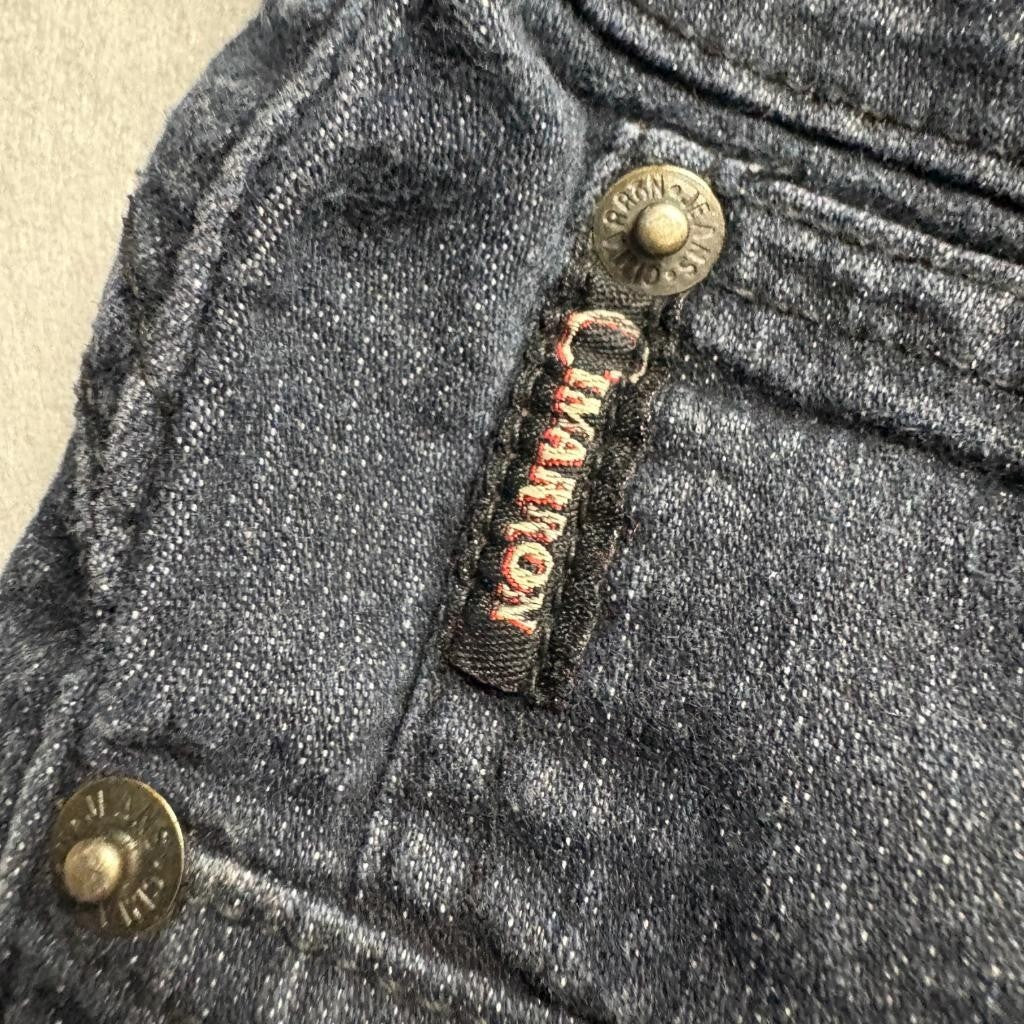 Cimarron Jeans Womens Size 9 Dark Wash Straight Leg Stretch Denim Blue