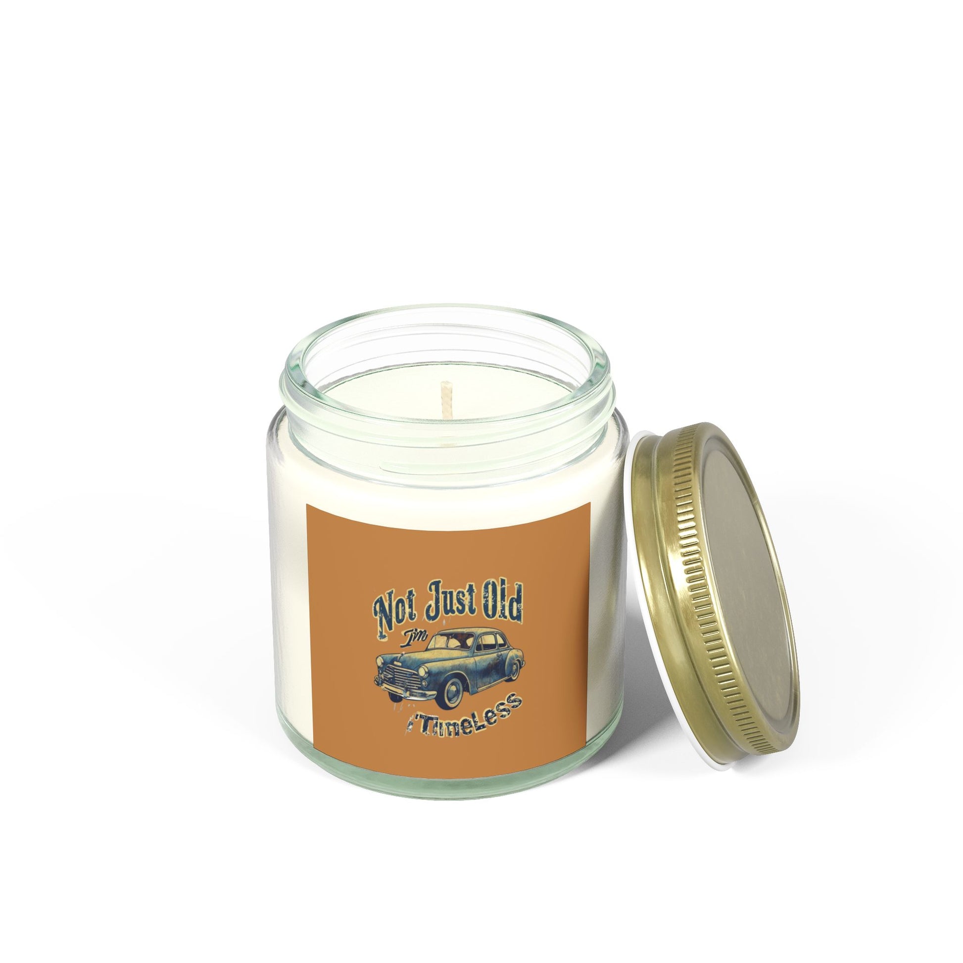 Not Just Old I'm Classic Scented Candles, Coconut Apricot Wax (4oz, 9oz) Printify