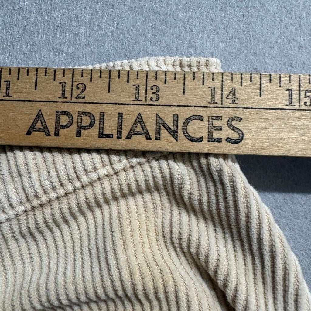 BDG Urban Outfitters Corduroy Pants Womens 27 Beige High Wide Leg High Rise