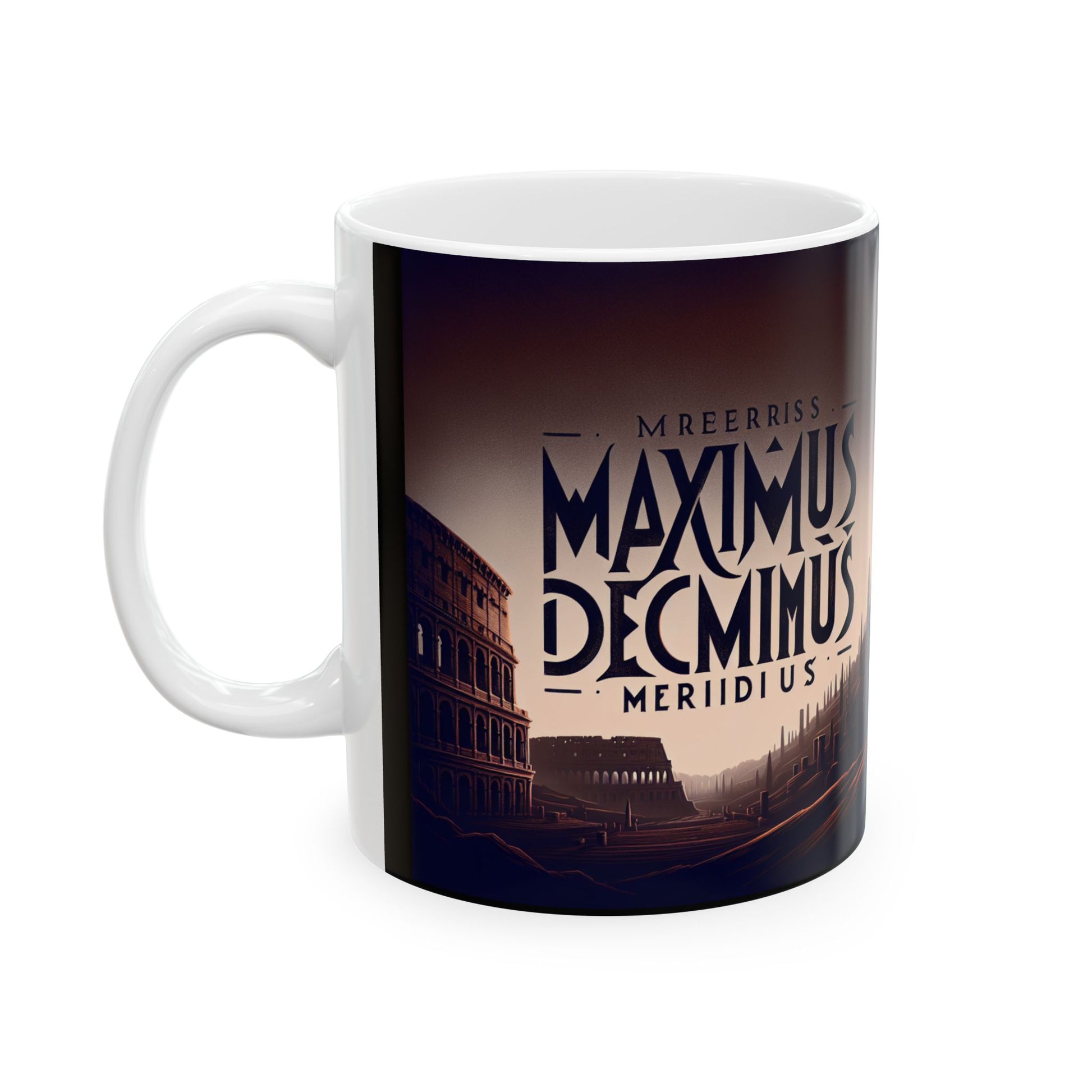 Maximus and Jeff Gladiator Ceramic Coffee Mug, (11oz, 15oz) Printify